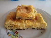 Placinta cu branza cu foi yufka - Pas 8