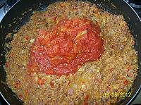 Paste cu carne de vita - Pas 5