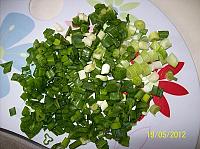 Scrob cu sunca si branza - Pas 2