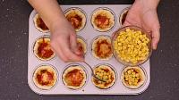 Briose-Pizza pentru copii - Pas 10