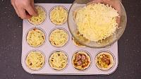 Briose-Pizza pentru copii - Pas 12