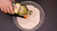 Briose-Pizza pentru copii - Pas 1