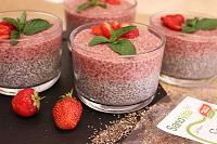 Budinca de chia cu capsuni - Pas 10