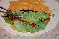 Burrito cu legume, de post - Pas 5