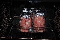 Carne in suc propriu, la borcan - Pas 8