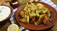Cartofi la cuptor cu usturoi, in stil grecesc - Pas 9