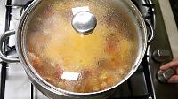 Ciorba de fasole cu afumatura - Pas 16