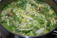 Ciorba de salata verde cu afumatura - Pas 10
