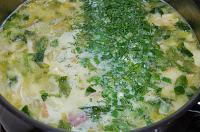 Ciorba de salata verde cu afumatura - Pas 13