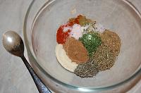 Condiment grecesc Gyros - Pas 3