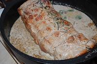 Cotlet de porc gatit in lapte - Arista di Maiale al Latte - Pas 9