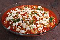 Creveti Saganaki - Pas 12