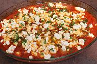 Creveti Saganaki - Pas 13