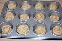 Cruffins, sau briose-cozonac - Pas 14