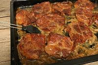 Friptura de porc cu ceapa, la cuptor - Pas 13