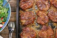 Friptura de porc cu ceapa, la cuptor - Pas 14