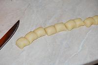 Fursecuri "Nuci"(umplute cu crema) - Pas 6