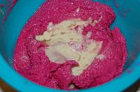 Hummus cu sfecla rosie - Pas 5