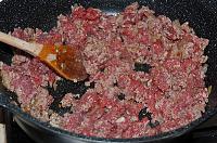 Mancare de bame cu carne - Pas 5