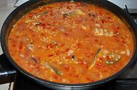 Paella cu fructe de mare - Pas 19