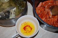 Paella cu fructe de mare - Pas 6