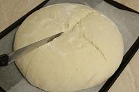 Paine italiana fara sare, sau Pane Toscano - Pas 12
