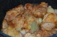 Pate de pui cu zdrente, sau Rilletes de Pui - Pas 4