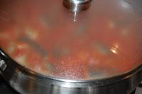 Peste cu sos de rosii si portocale - Pas 9