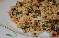 Pilaf cu spanac - Pas 10