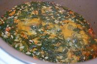 Pilaf cu spanac - Pas 8