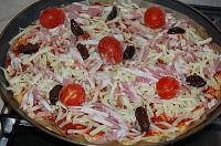 Pizza Low-Carb, sau Keto Pizza - Pas 11