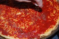 Pizza Low-Carb, sau Keto Pizza - Pas 9