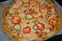 Pizza cu blat de carne tocata - Meatza - Pas 8