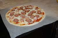 Pizza cu maia, fara drojdie - Pas 21