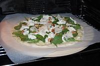 Pizza cu spanac si branzeturi - Pas 8