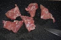 Pui cu urechi de lemn si legume - Pas 1