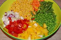 Pui la cuptor cu legume in stil mexican - Pas 2
