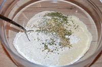 Quiche vegan cu tofu, spanac si ciuperci - Pas 3