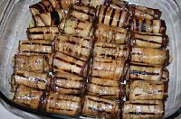 Rulouri de vinete gratinate, cu legume - Pas 13