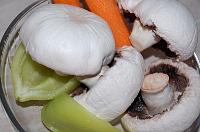 Rulouri de vinete gratinate, cu legume - Pas 4