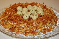Salata "Cuib de prepelita" - Pas 12