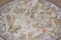 Salata "Cuib de prepelita" - Pas 7