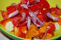 Salata "Shopska" - Pas 3