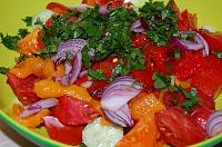 Salata "Shopska" - Pas 4