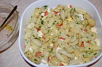 Salata de cartofi cu somon afumat - Pas 12