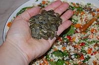 Salata de conopida cu dovleac copt si ciuperci - Pas 13