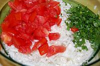 Salata de conopida cu rosii - Pas 3
