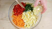 Salata de paste cu legume si sos de iaurt - Pas 5