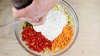 Salata de paste cu legume si sos de iaurt - Pas 9