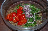 Salata libaneza de linte - Pas 7